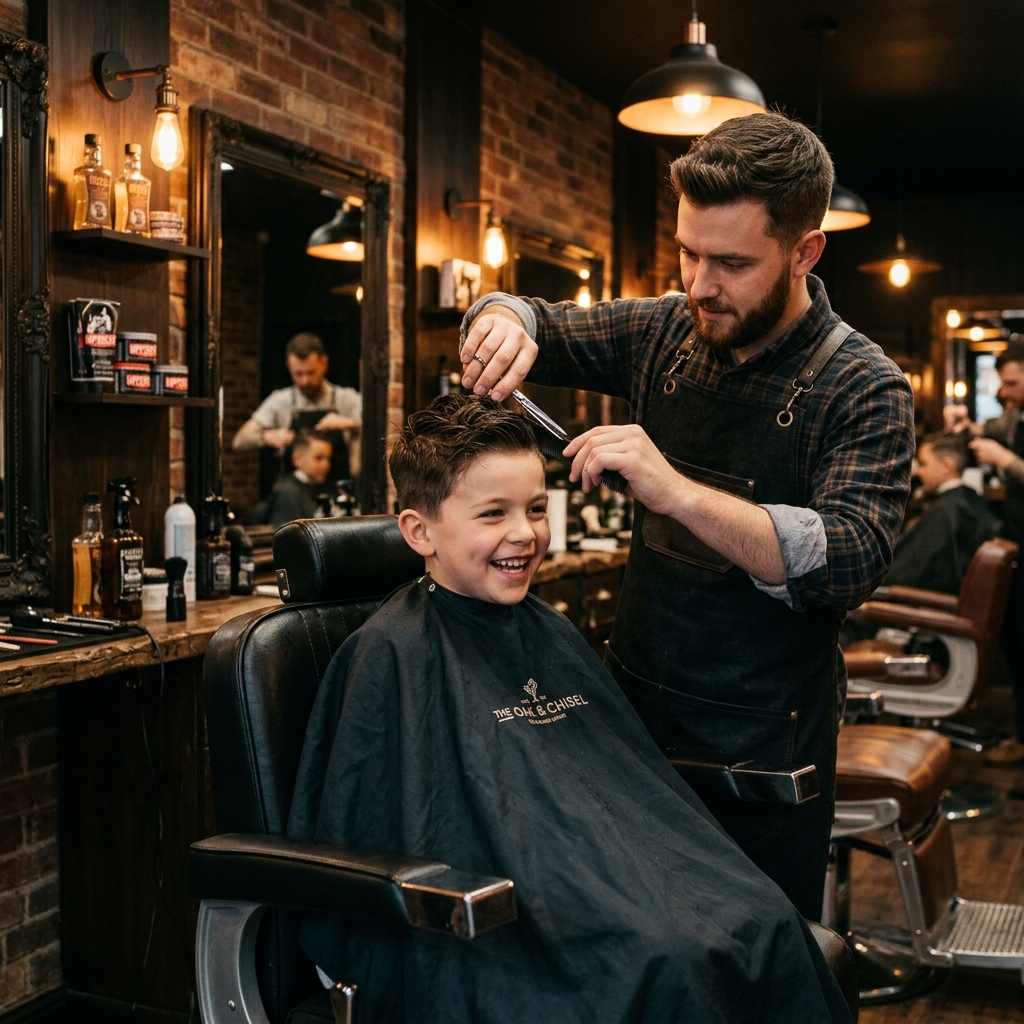 Kids haircut